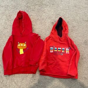 Unisex hoodies. Paul Smith and Ted Baker.